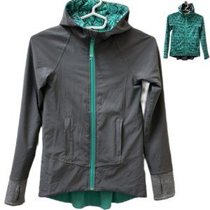 Ivivva Reversible Full Zip Up Jacket